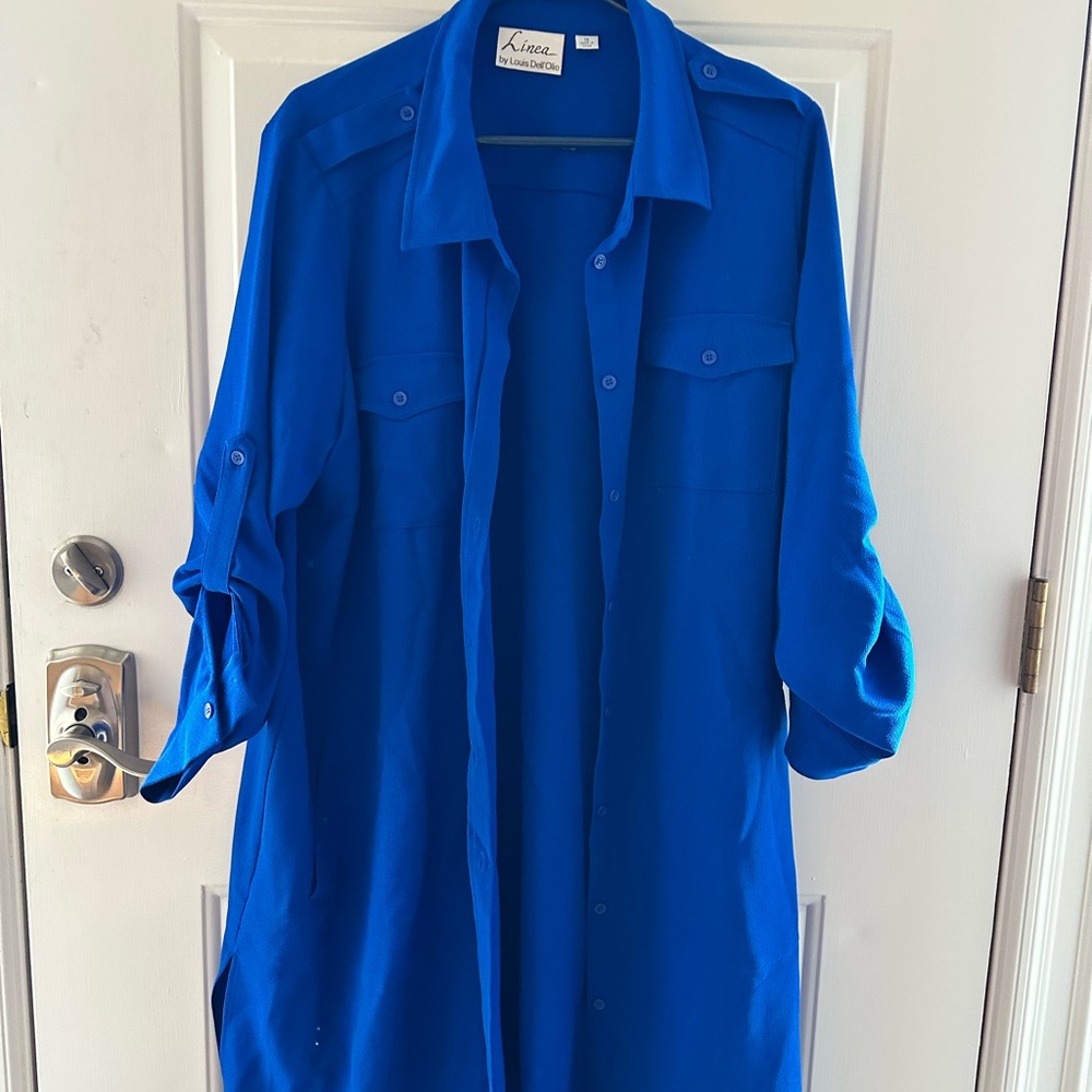 Linea by Louis Dell'Olio Royal Blue Dress